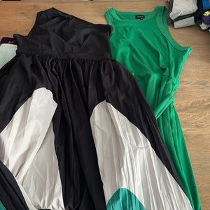 One shoulder maxi dress